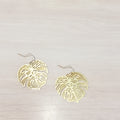 Monstera Leaf Earrings